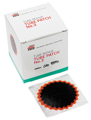 REMA TIP TOP 3 Round Red Edge Tube Patch 2" - Box of 30