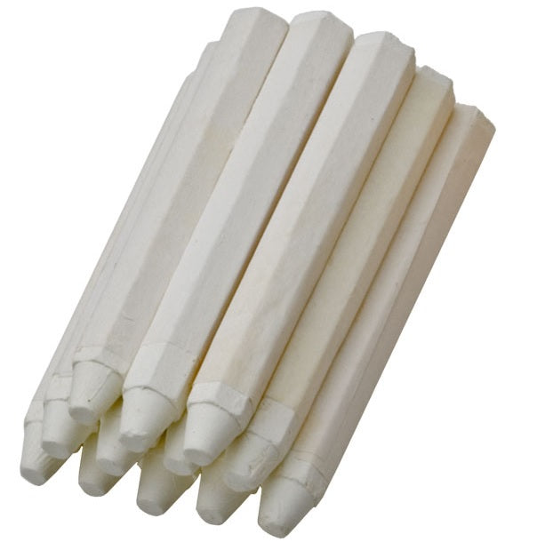 REMA TIP TOP 62W Rubbermark Marking Crayon - White Box of 12