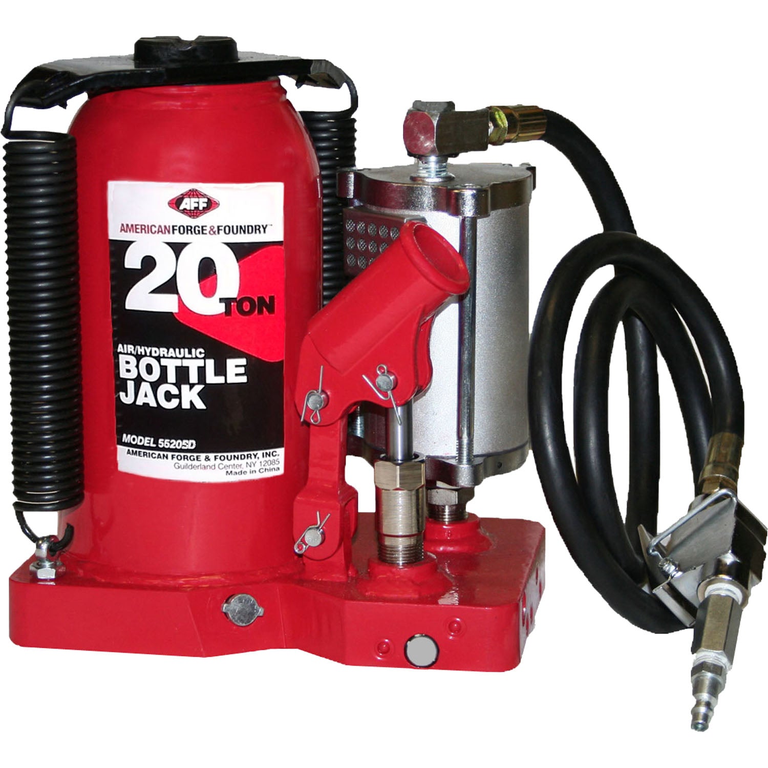 AFF 5620SD Durable 20 Ton Super Duty Air/Hydraulic Bottle Jack