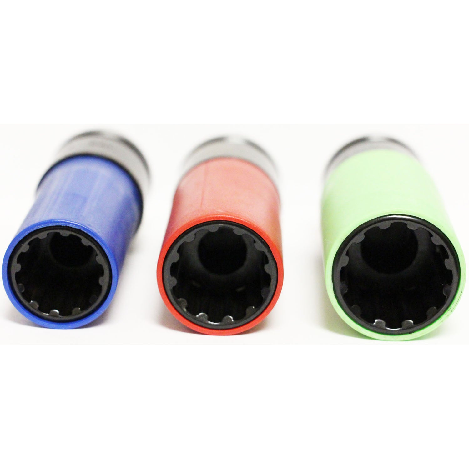 AME International 67800 Spline Plus Six-Way 1/2" Drive Socket Set - 3 Piece