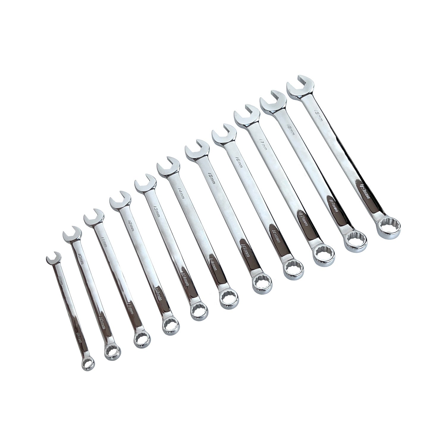 Ascot 11 Piece Metric Combination Long Wrench Set