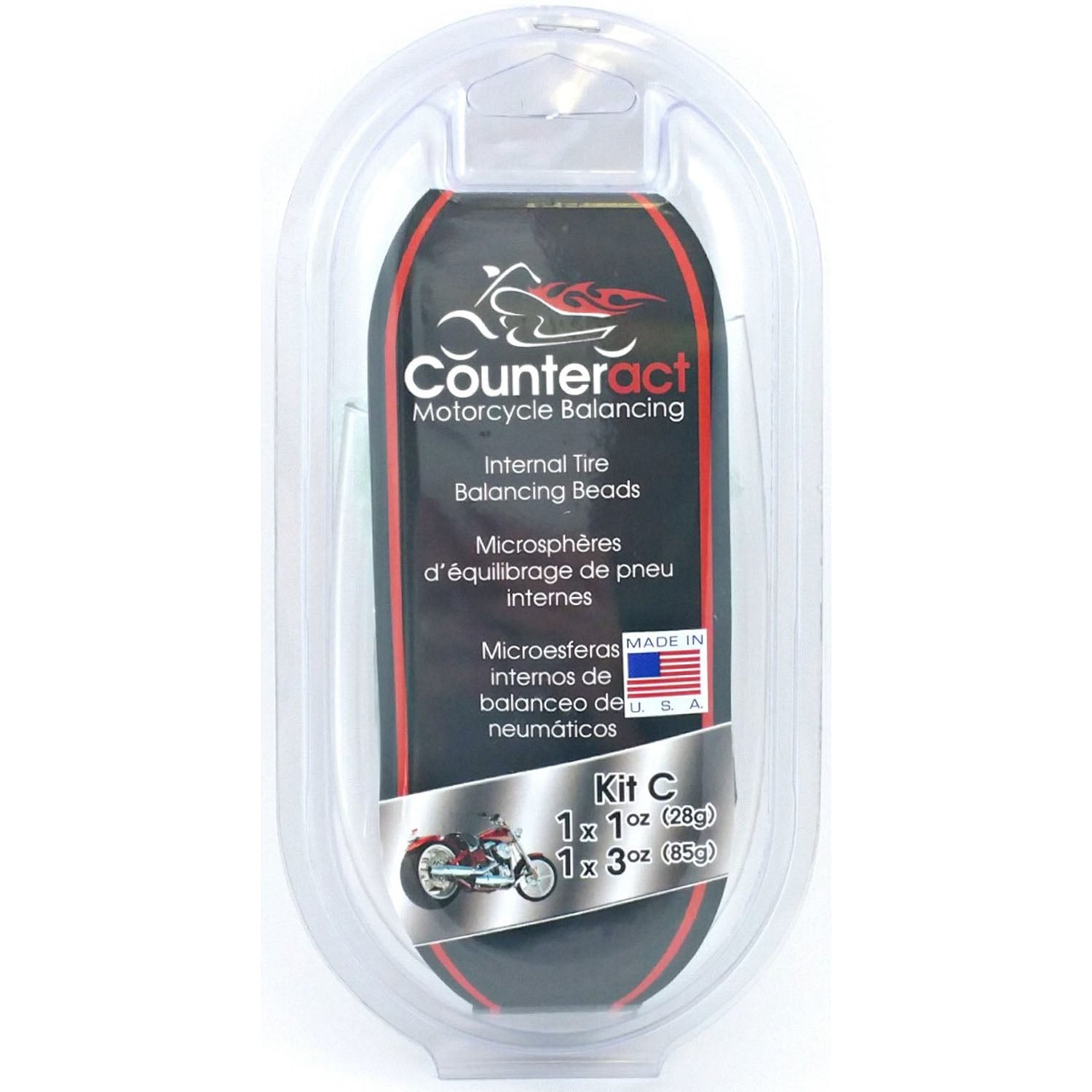 Counteract Motorcycle Balance Beads DIY KIT C 1oz/3oz Bags