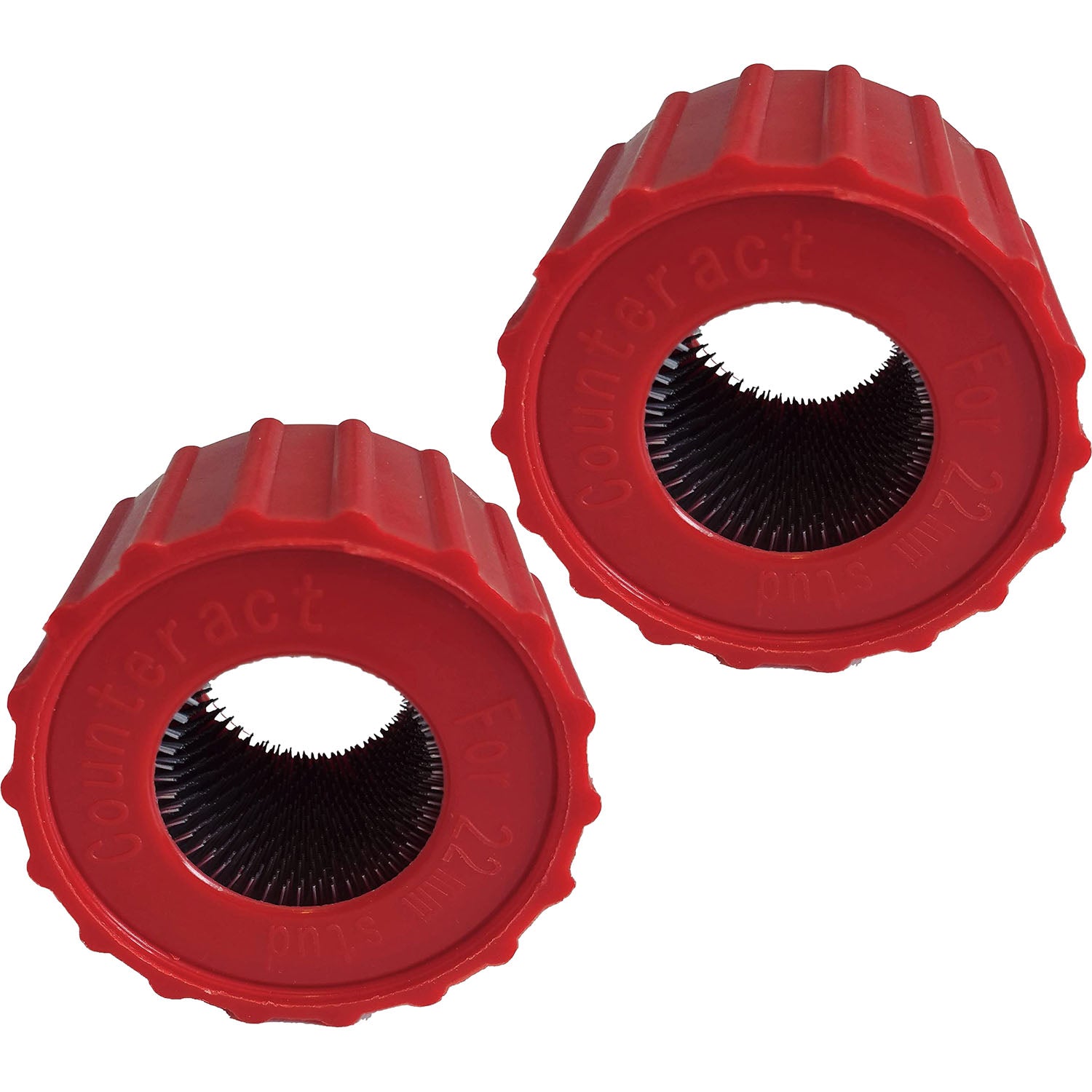 Counteract SBR Replacement Brush for Truck Stud Cleaning Tool - 22mm Pack of 2