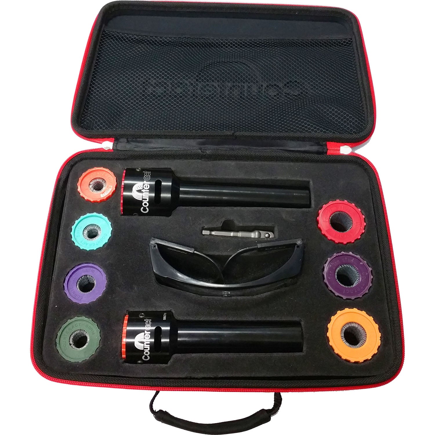 Counteract STK-1322 Truck Stud Cleaning Tool and Brush Kit - 2 Tools, 9 Brushes