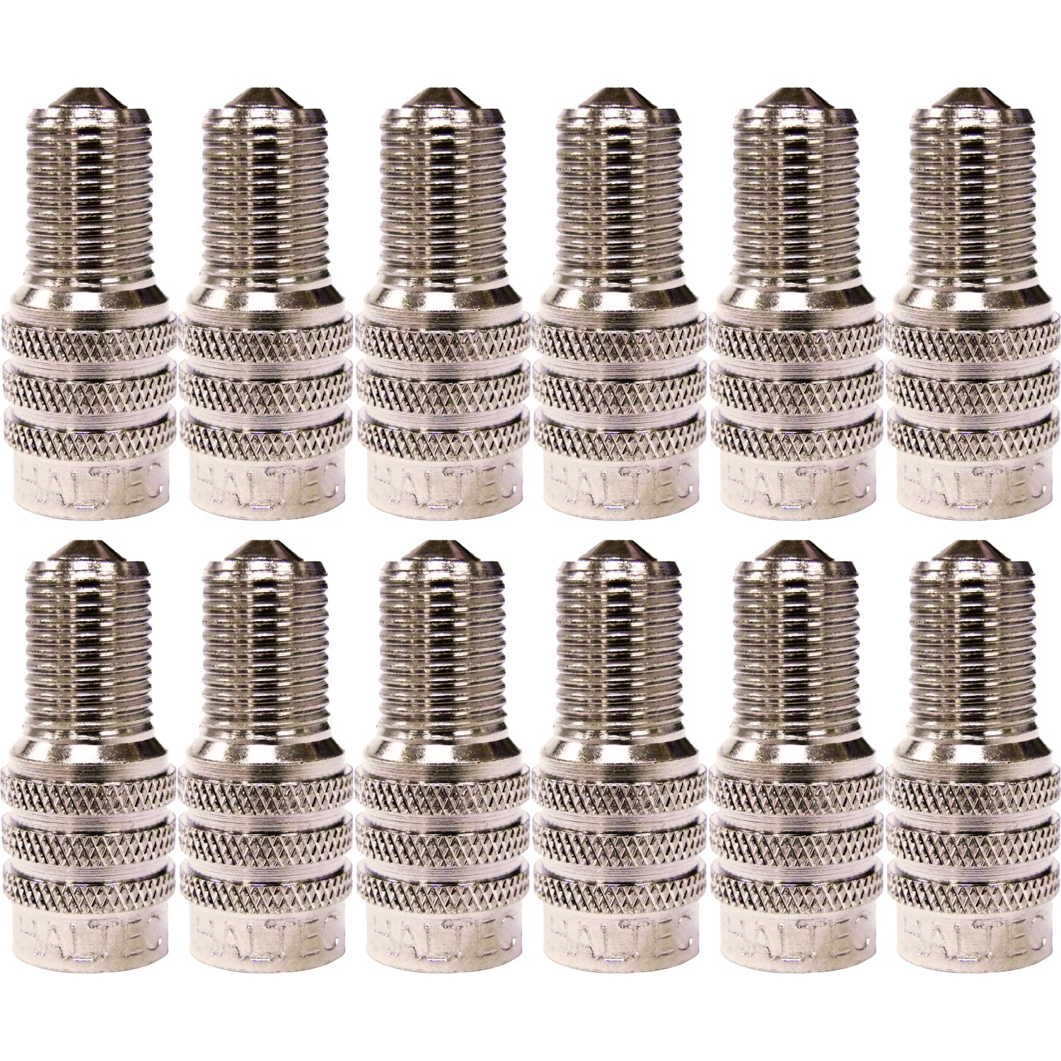 Haltec DS-1 Double Seal Flow-Through Valve Cap Pack of 12