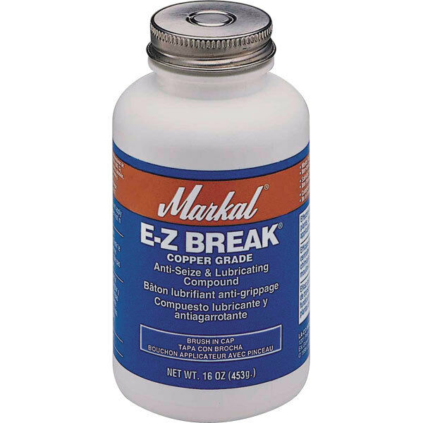 LA-CO 08907 Copper Grade EZ Break Anti Seize Lubricating Compound 16oz