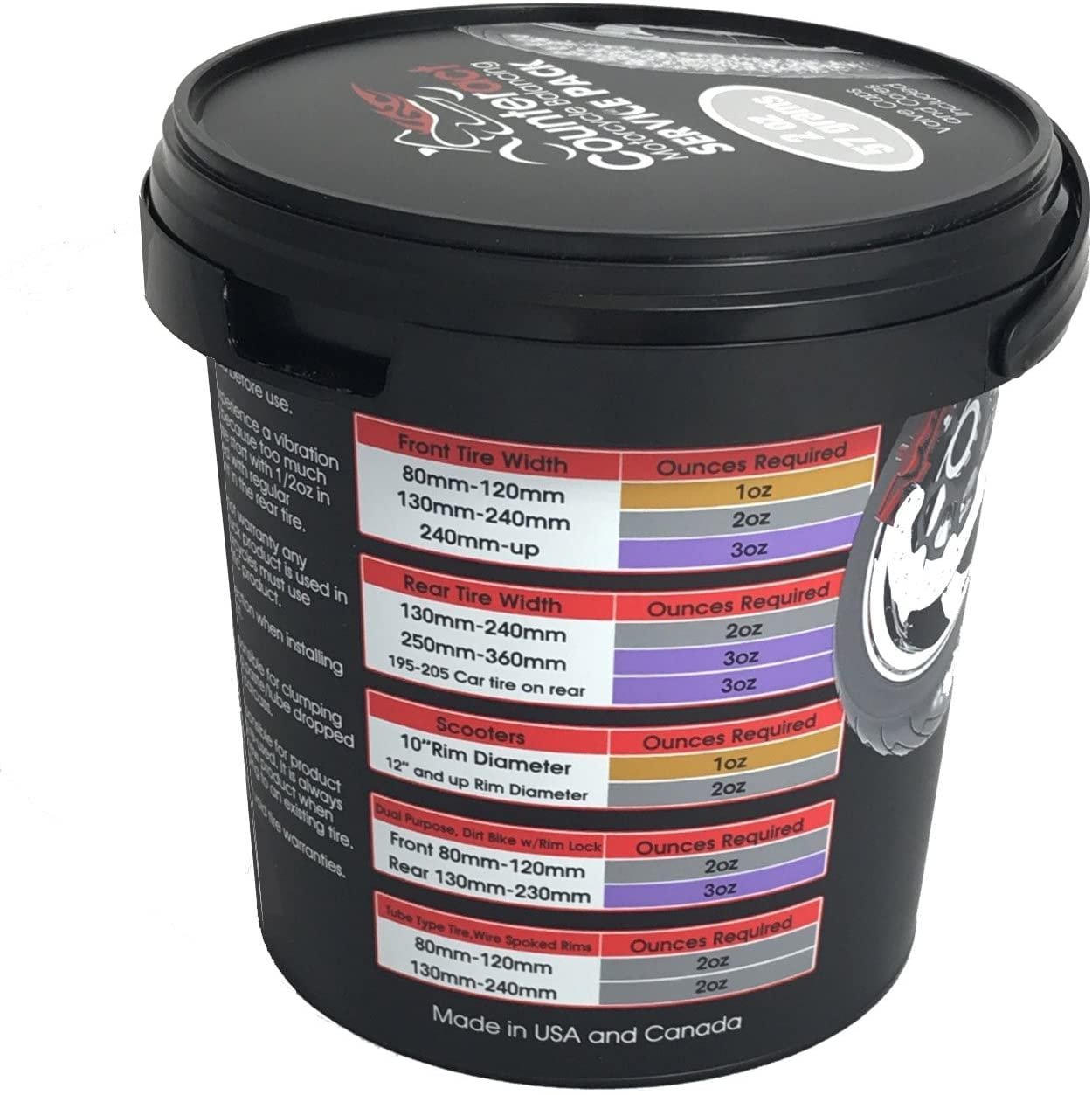 Counteract Motorcycle Balancing Beads Service Pack - 20 x 1oz per Bucket (20oz)