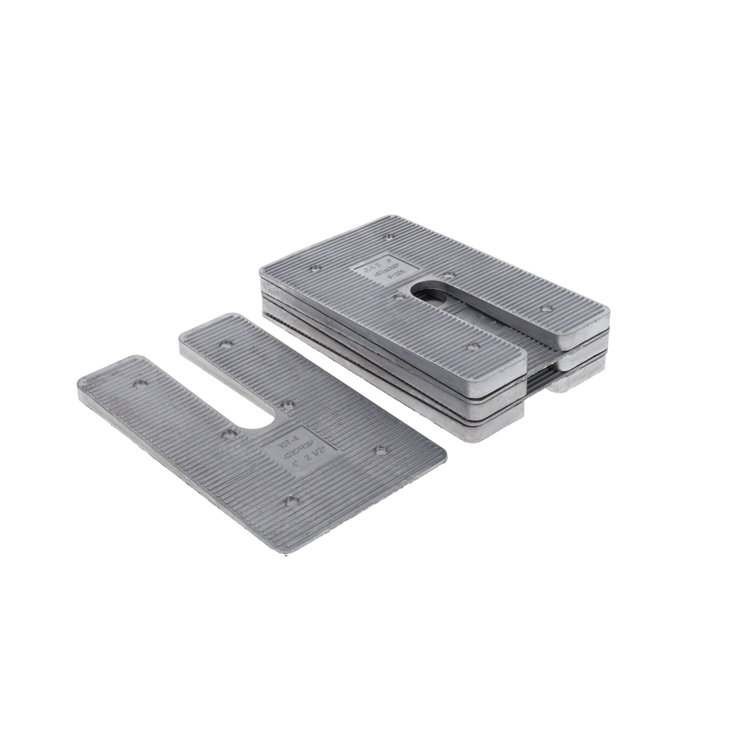 SPC 10742 Heavy Duty Aluminum Truck Axle Alignment Shim - 2.5° (Box of 6)
