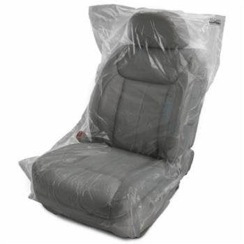 Ascot Slip-N-Grip Plastic Seat Covers 500/BX