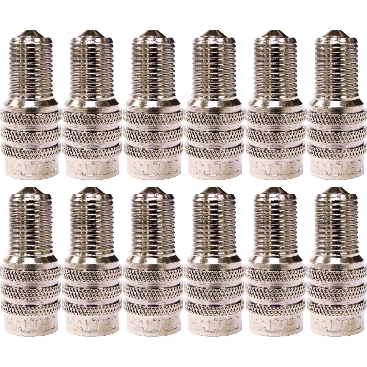 Haltec DS-1 Double Seal Flow-Through Valve Cap Pack of 12