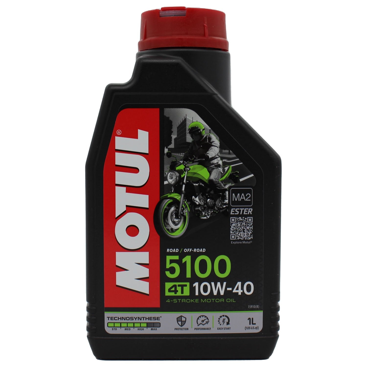 Motul 5100 4T Motor Oil 10W40 - 1 Liter