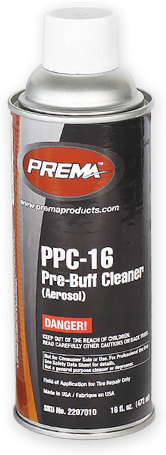 Prema PPC-16 Tire Pre-Buff Cleaner Spray 16 oz (Case of 12)
