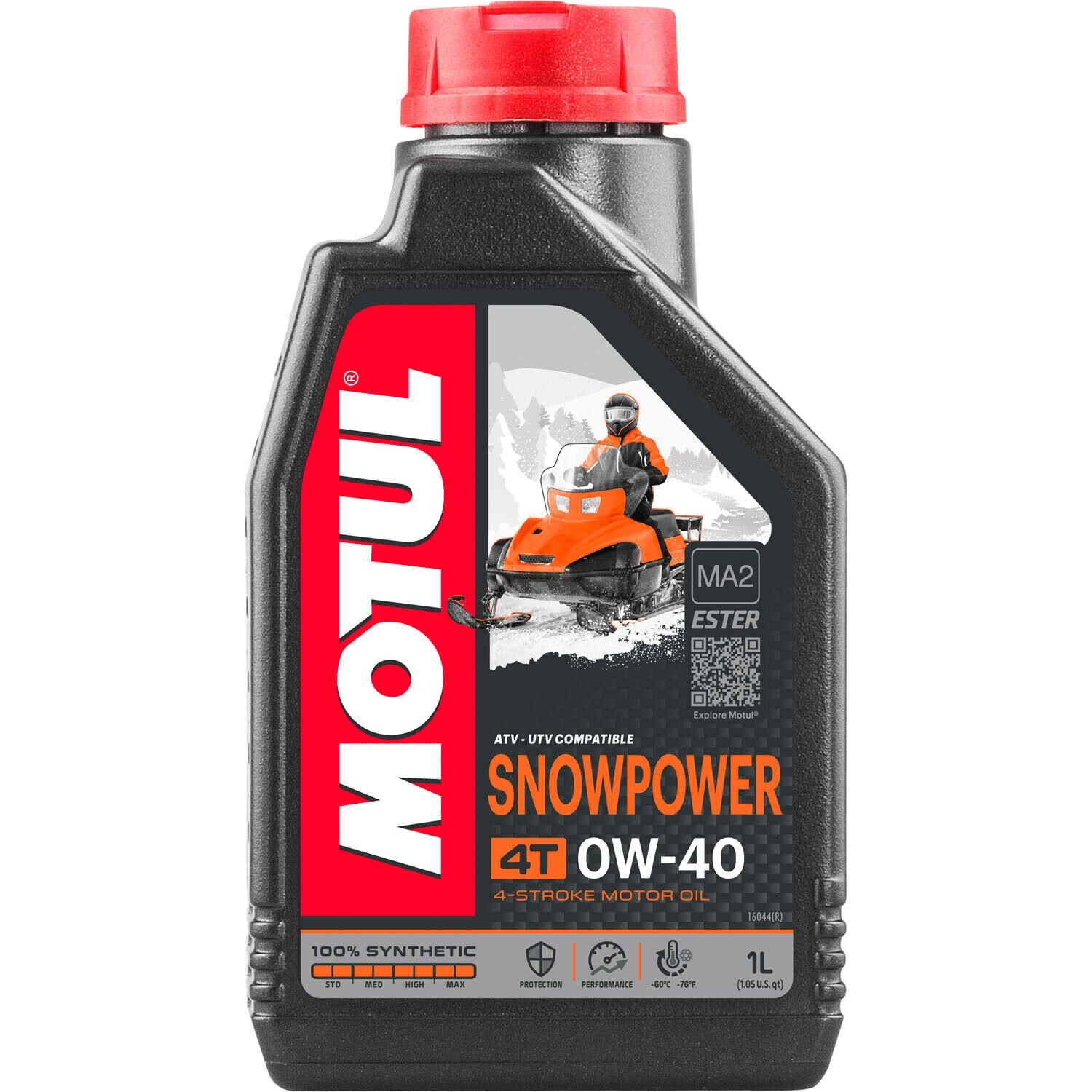 Motul Snowpower ATV/UTV 4T Motor Oil 0W40 - 1 Liter