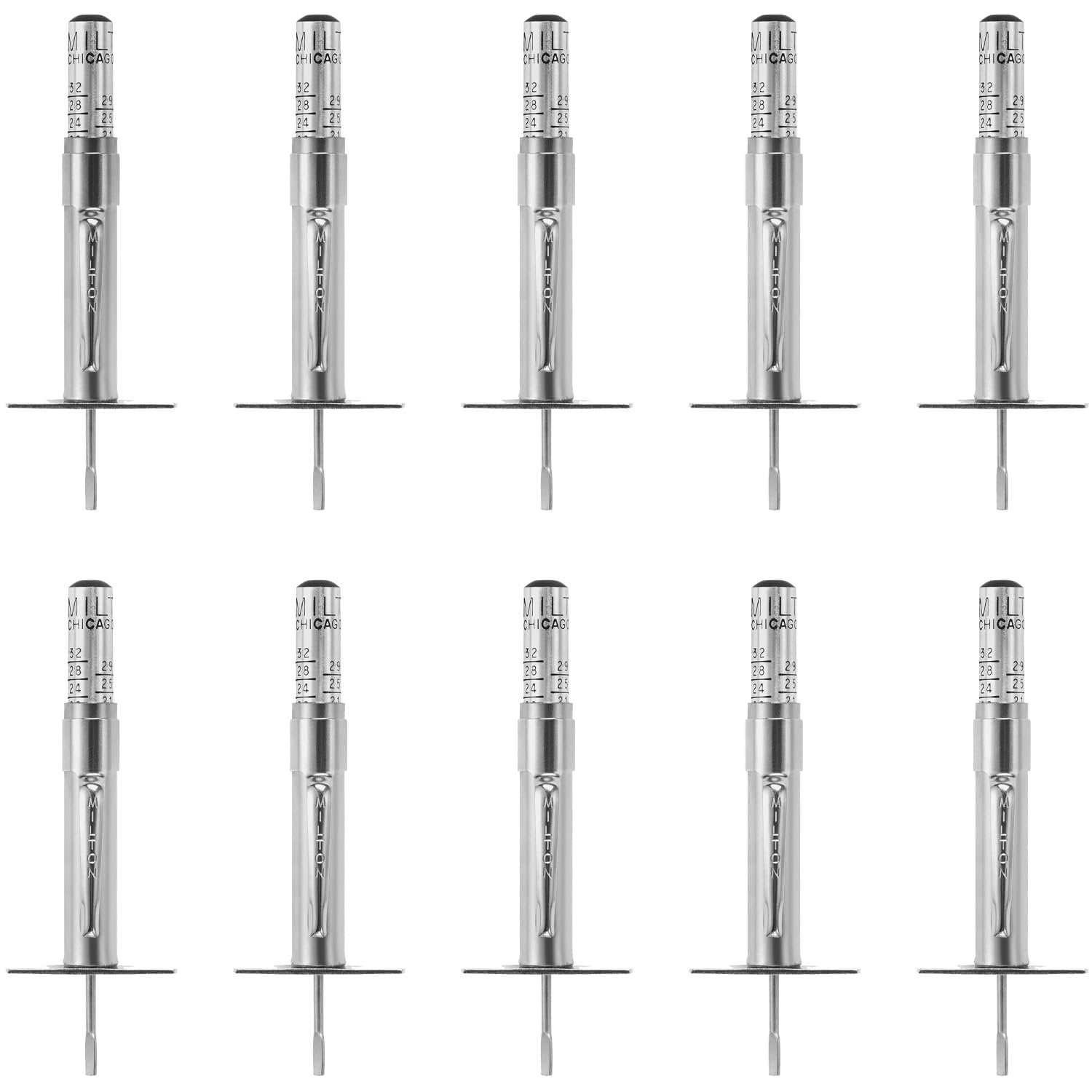 Milton S-448 Tire Tread Depth Gauge Pack of 10