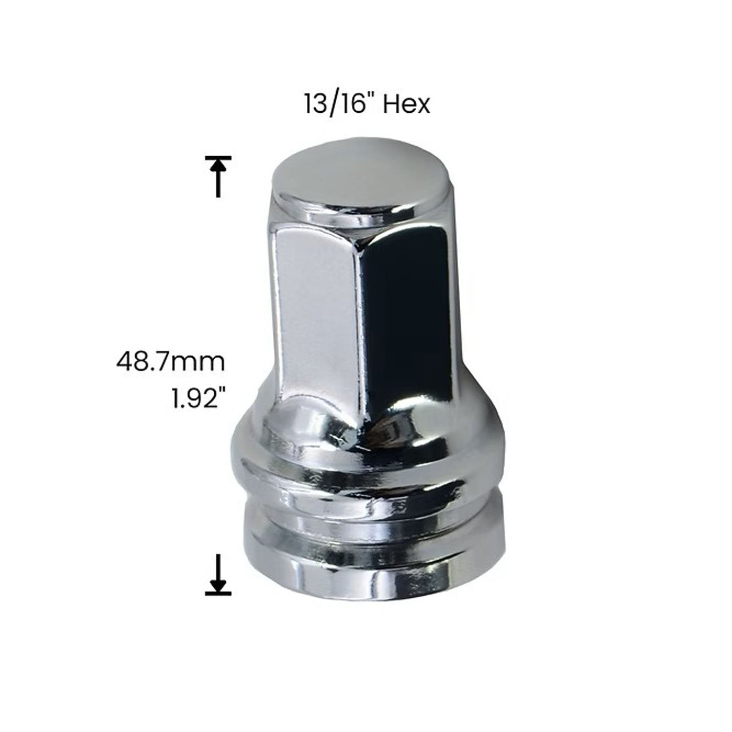 Premium Service M14x1.5 Flanged Wheel Lug Nut 13/16" Hex Pack of 20