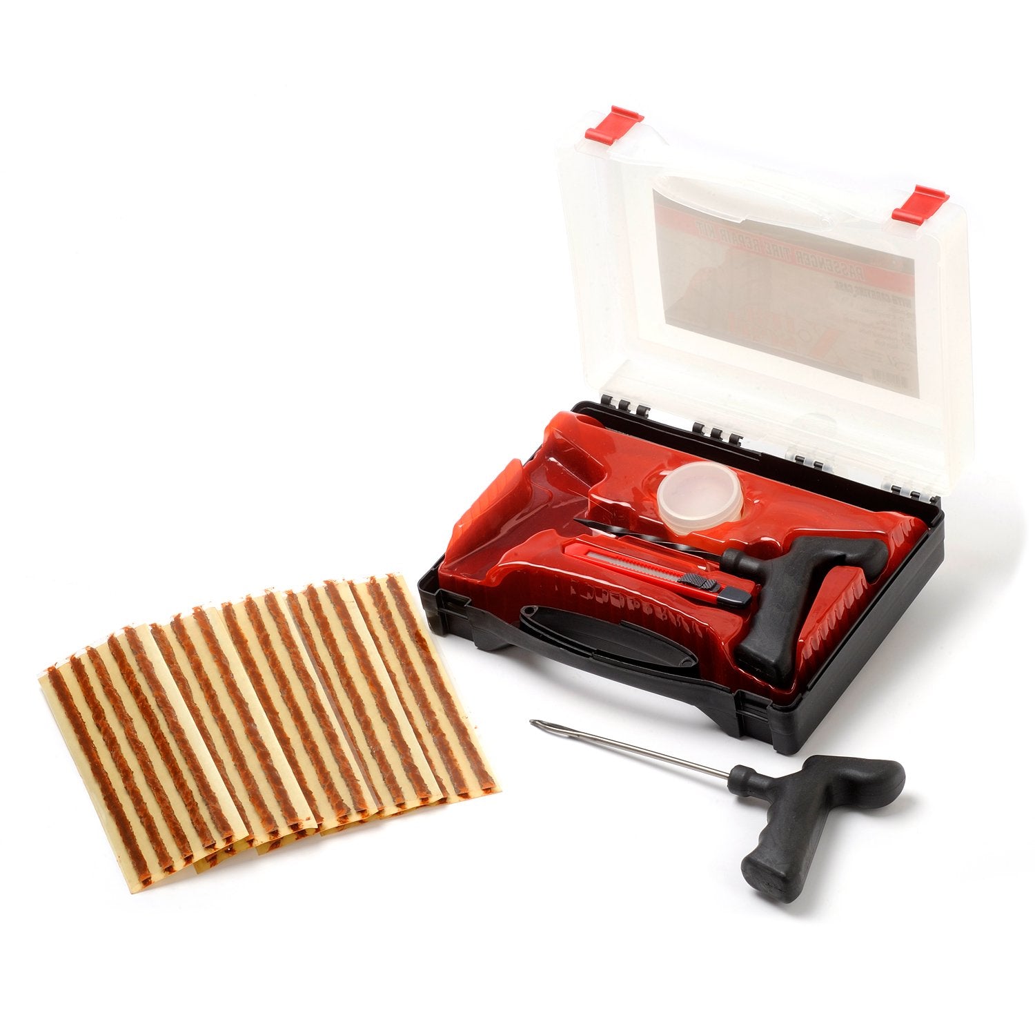 Xtra Seal 12-362TOTE Truck Tire String Tote Kit with 25 8" Plugs & Tools
