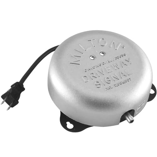 Milton 805 Service Gas Station Driveway Signal Bell