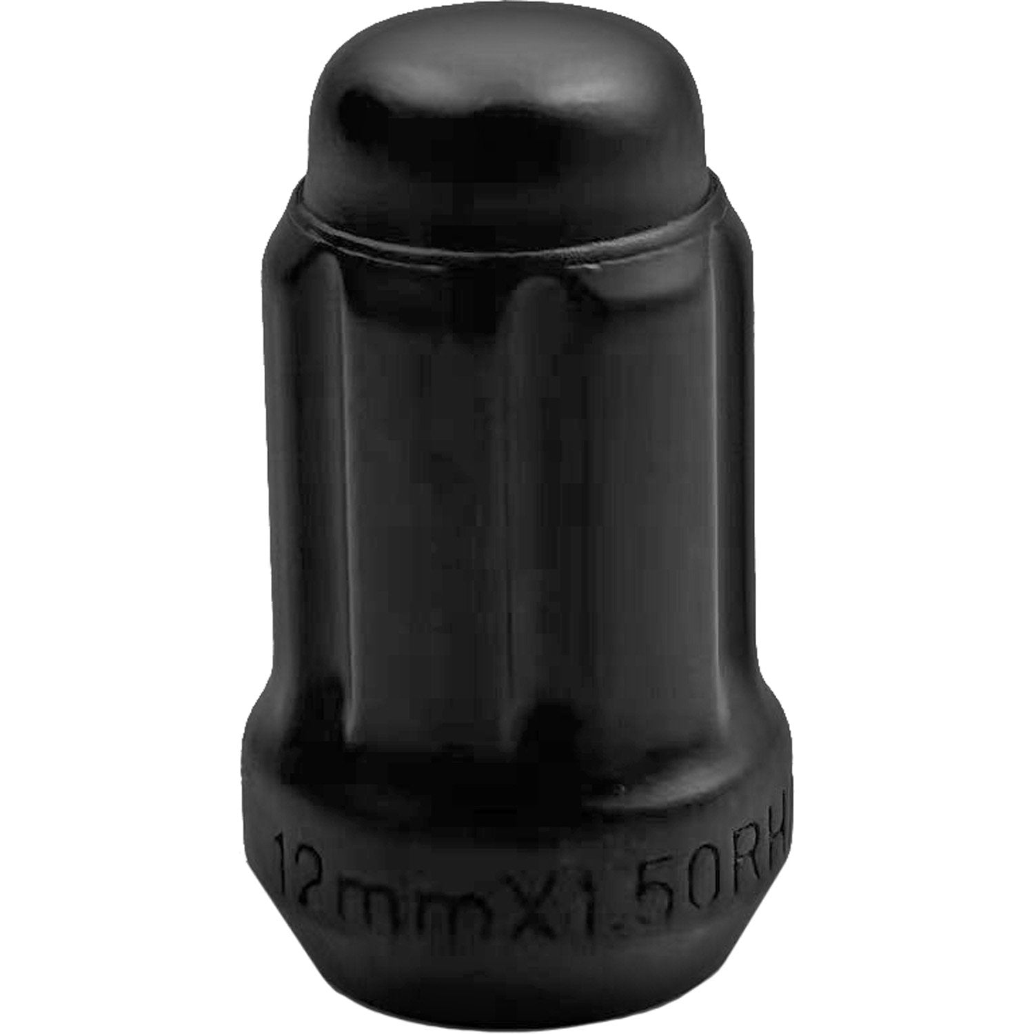 Premium Service M12x1.50 6-Spline Wheel Lug Nut - Black Pack of 20