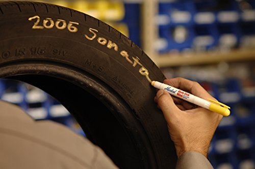 Markal 61126 Quik Stik All Purpose Solid Paint Marker - White Pack of 12