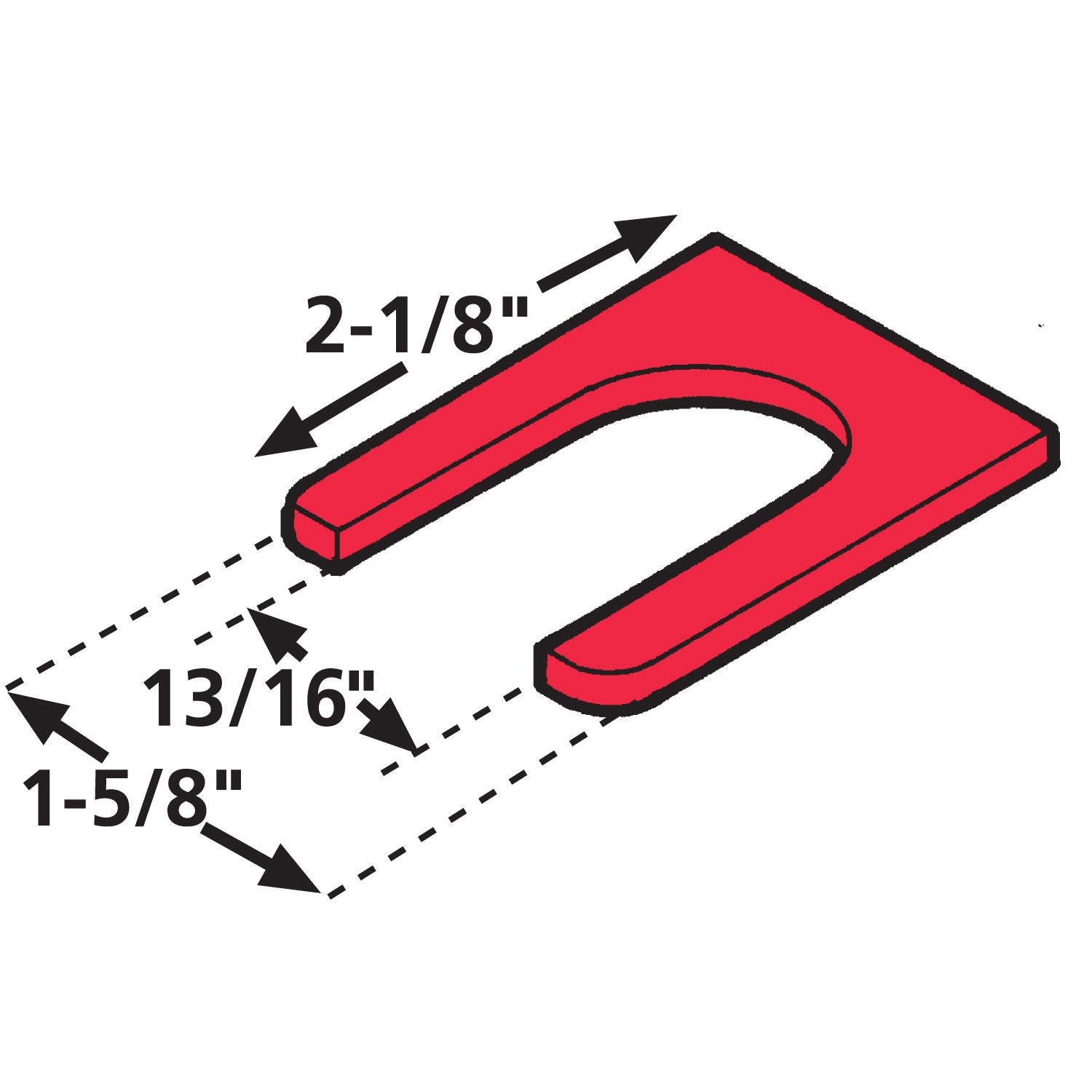 SPC Performance 35062 Freightliner Airliner 1/8" Tandem Alignment Shim - Pack of 6