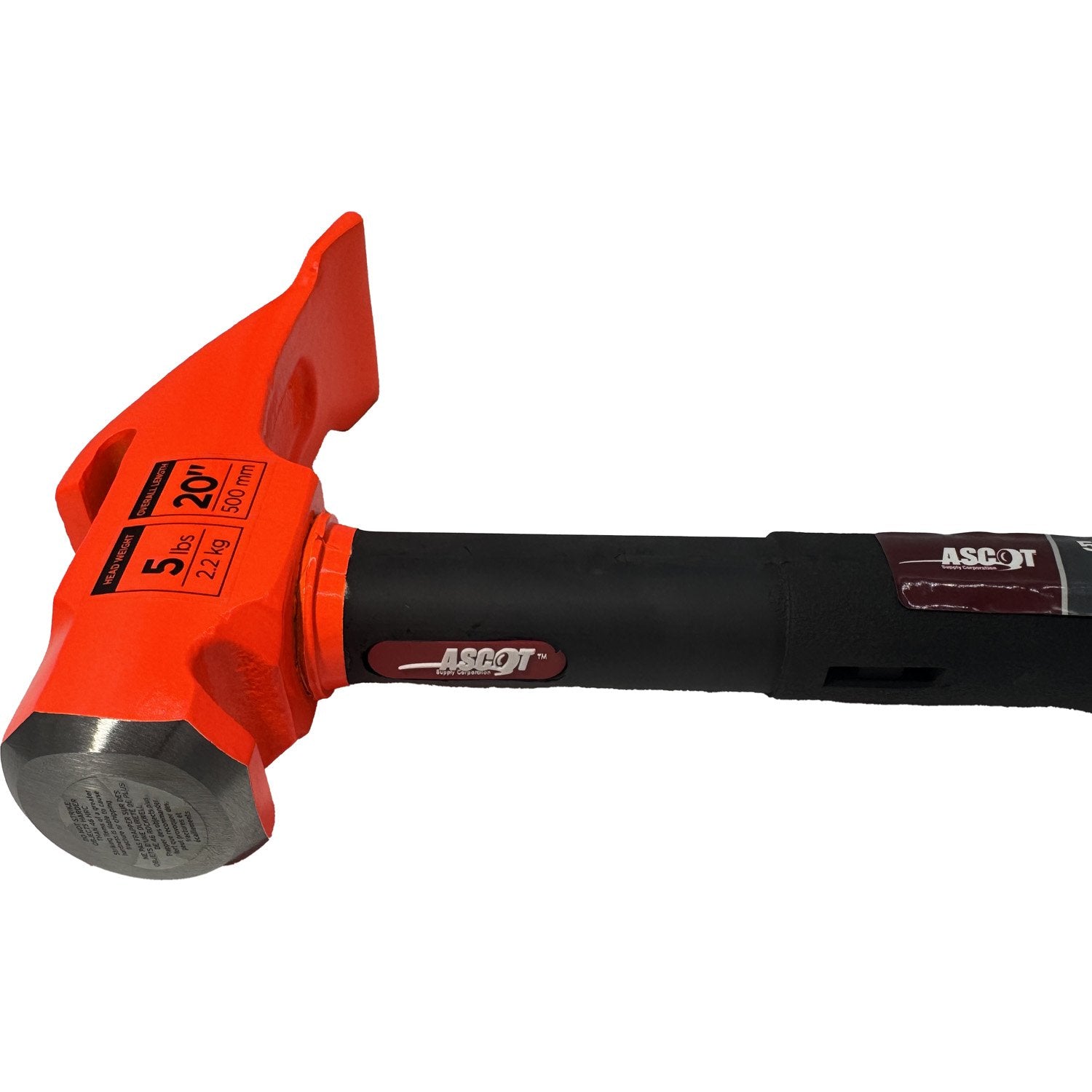 Ascot 20" 5lb Steel Duck Billed Tire Bead Breaking Hammer