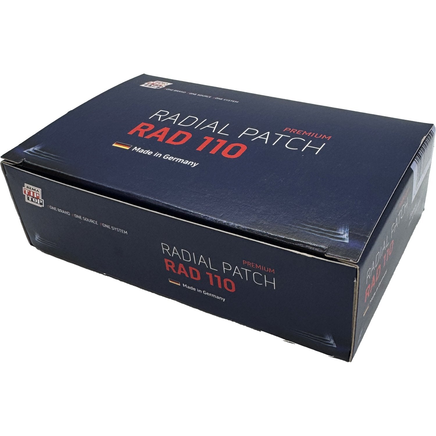 REMA TIP TOP RAD-110 Radial Tire Repair Patch 2" X 2-3/4" 1 Ply - Box of 20