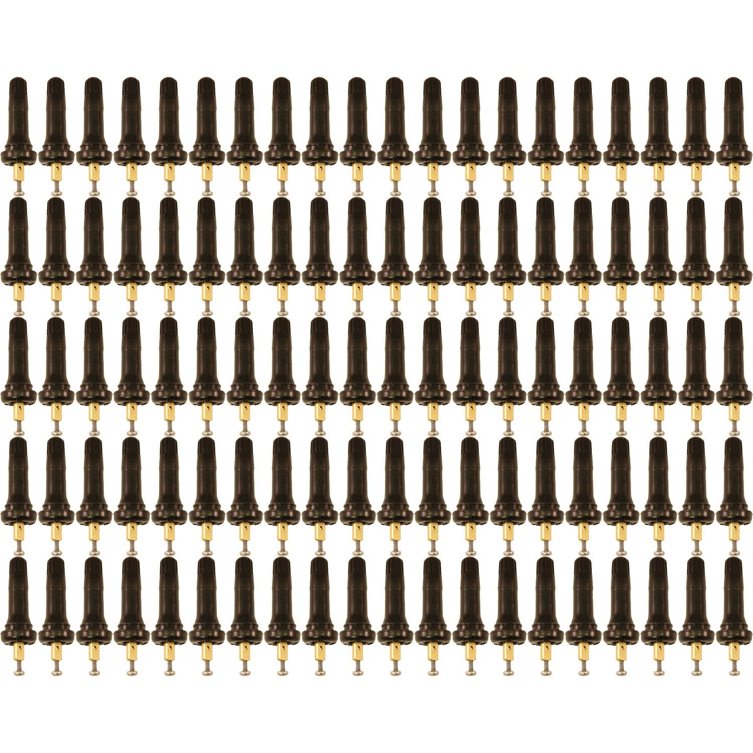 Xtra-Seal 17-20008 TPMS Rubber Snap-in Valve Stem for GM Pack of 50