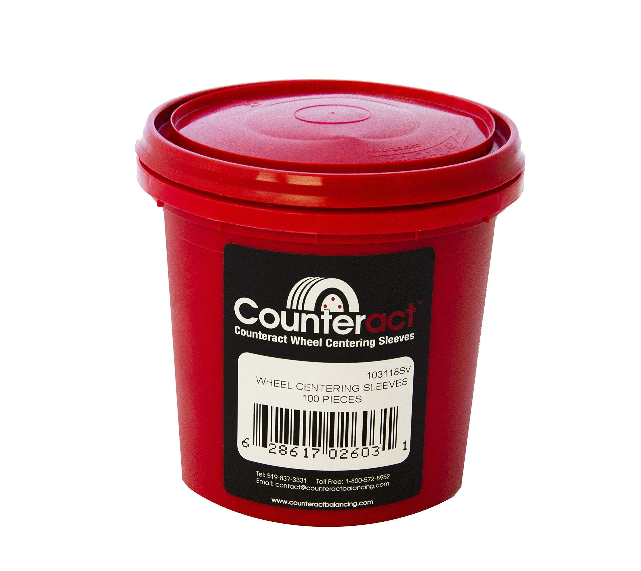 Counteract WCS-C Wheel Centering Sleeve Pack of 100