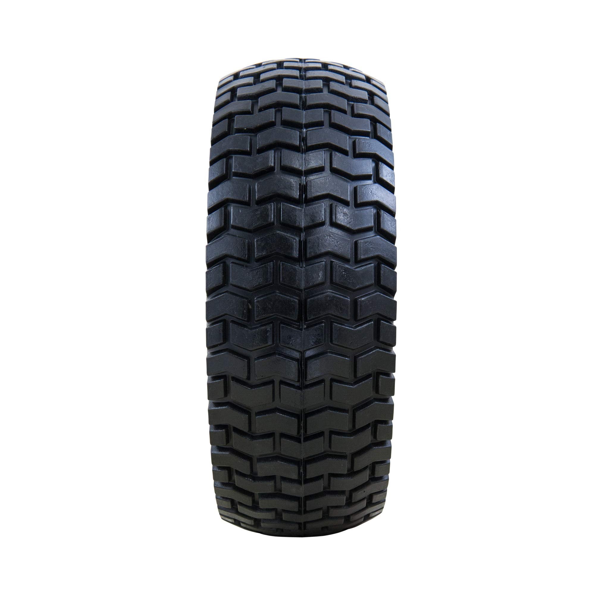 Marathon 30326 Flat Free Lawn Mower Tire on Rim with Bushing 13x5.00-6