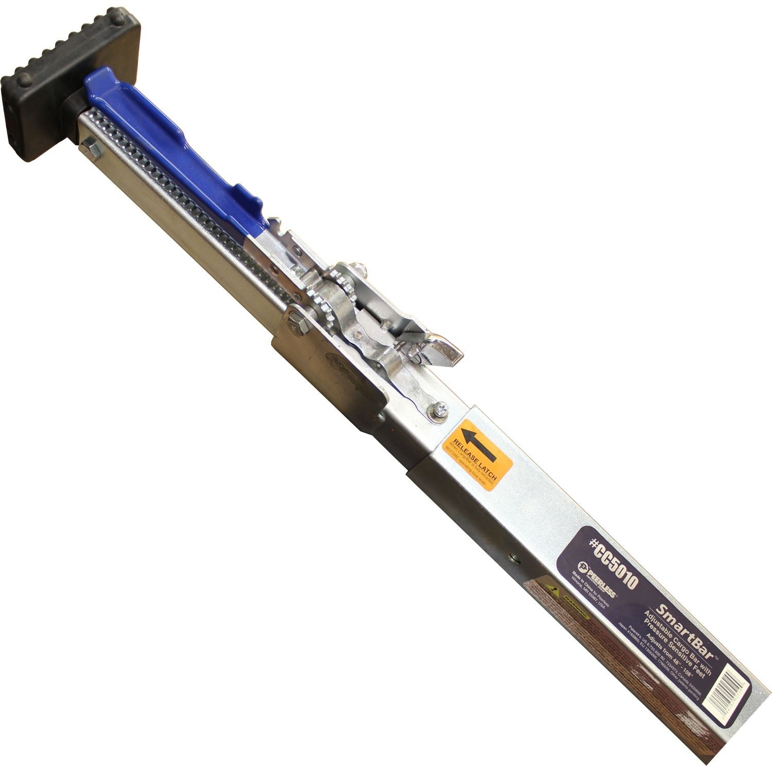Peerless CC5010 SmartBar Cargo Bar 48" - 108" Ratcheting Load Lock