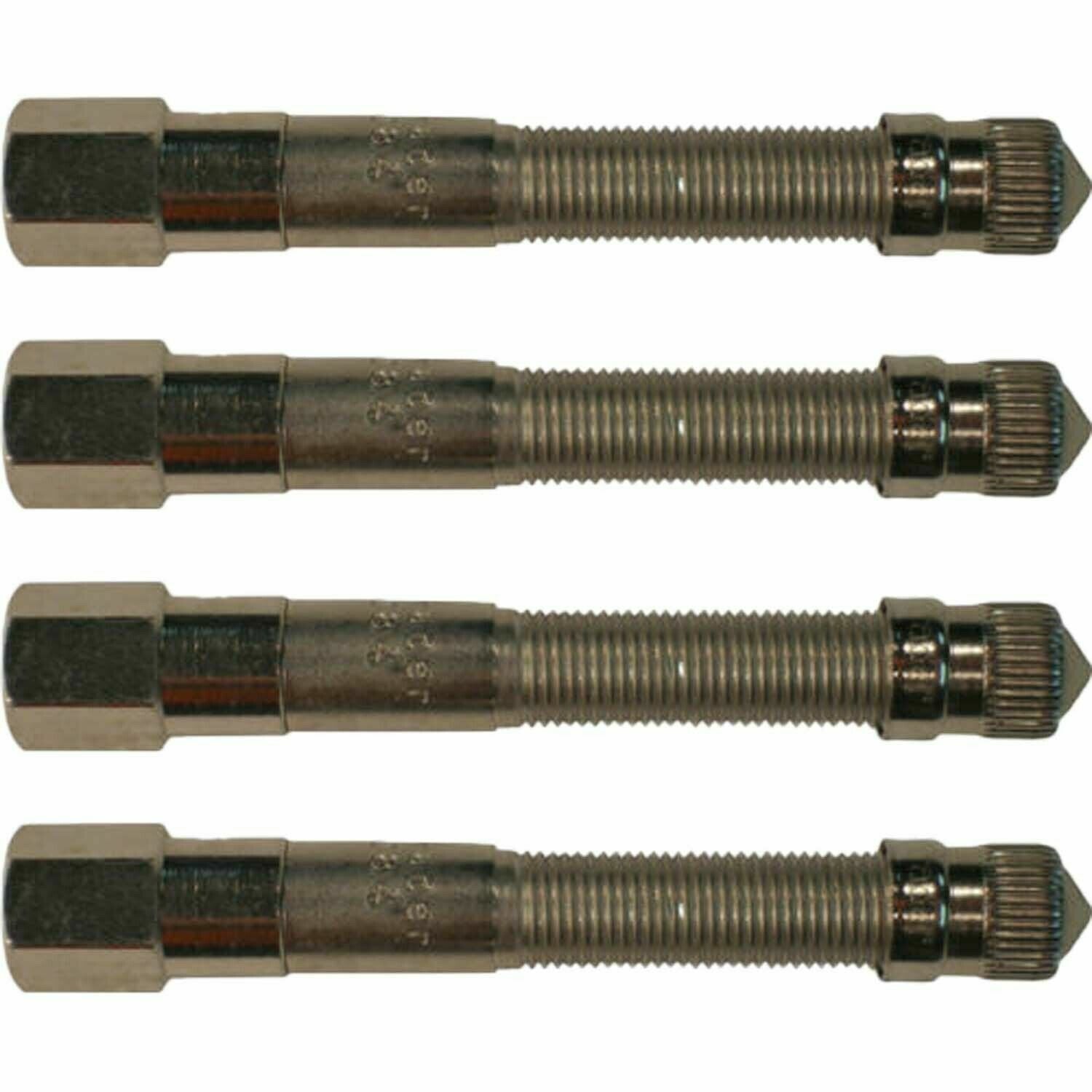 Schrader 2-7/32" Metal Truck Valve Extension Pack of 4