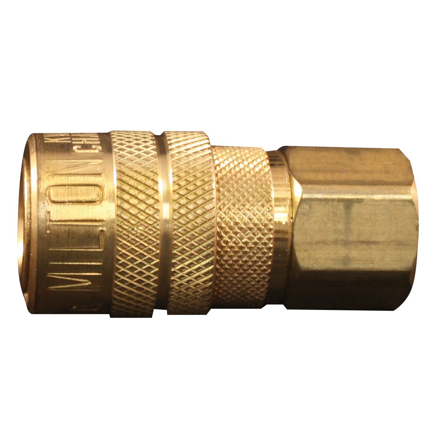 Milton 715 1/4" FPT M-Style Coupler Pack of 100