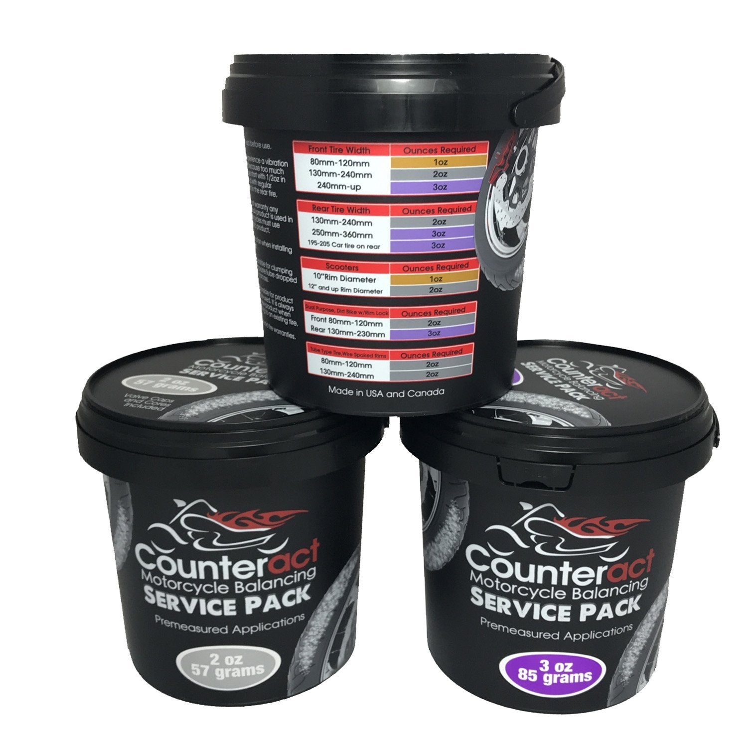 Counteract Motorcycle Balancing Beads Service Pack - 20 x 1oz per Bucket (20oz)