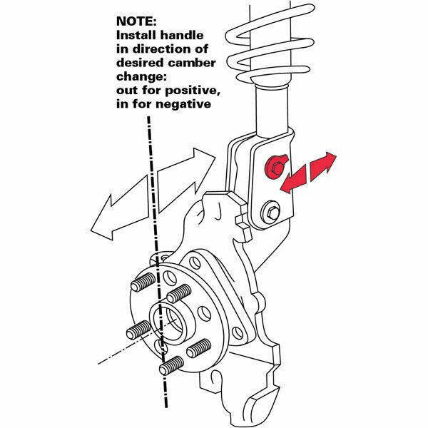 SPC Peformance 81290 EZ Cam 17mm Adjustable Camber Bolts +/-1.75 degree