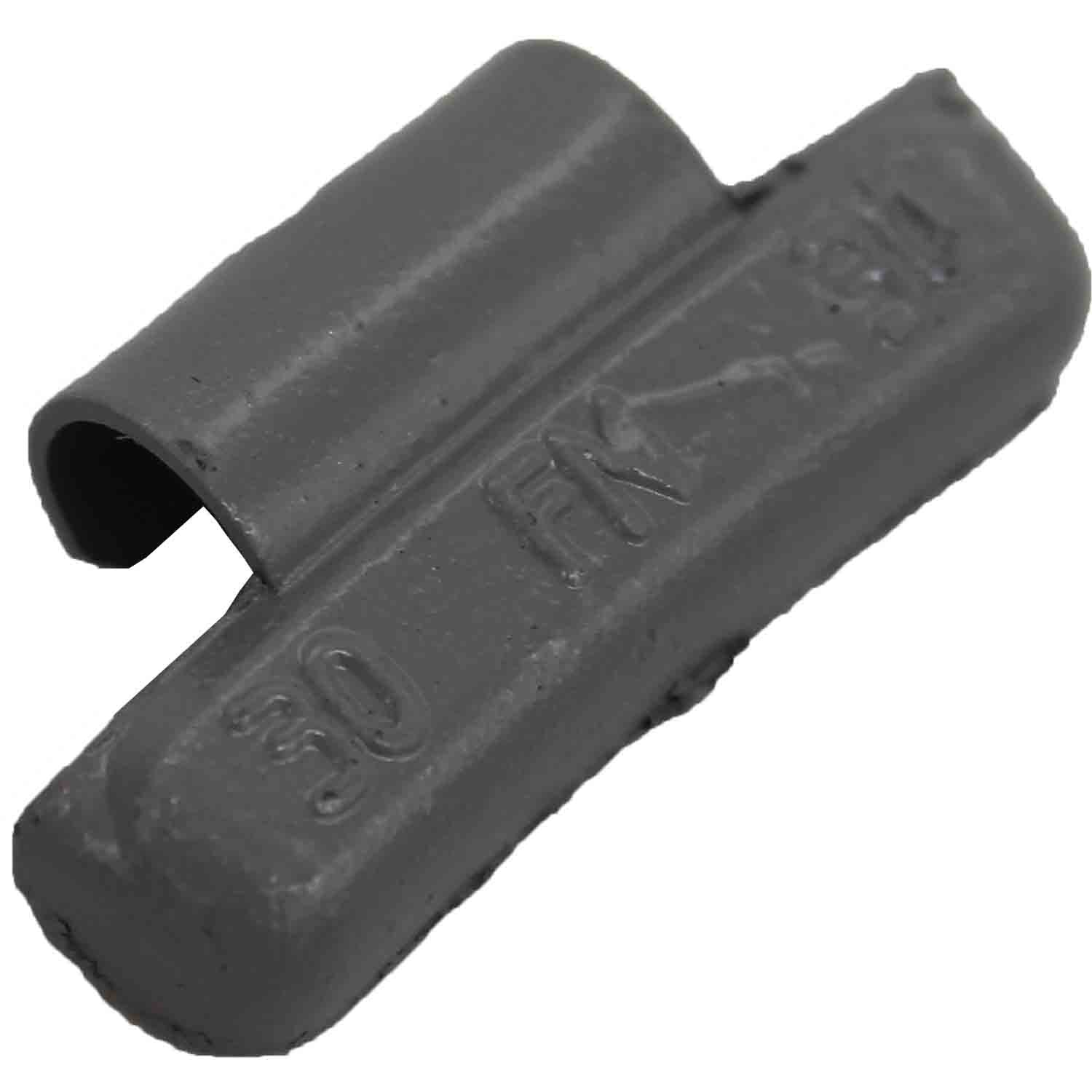 Ascot FN Style Coated Lead Clip-On Wheel Weight 30gm (1.00oz) - Box of 25