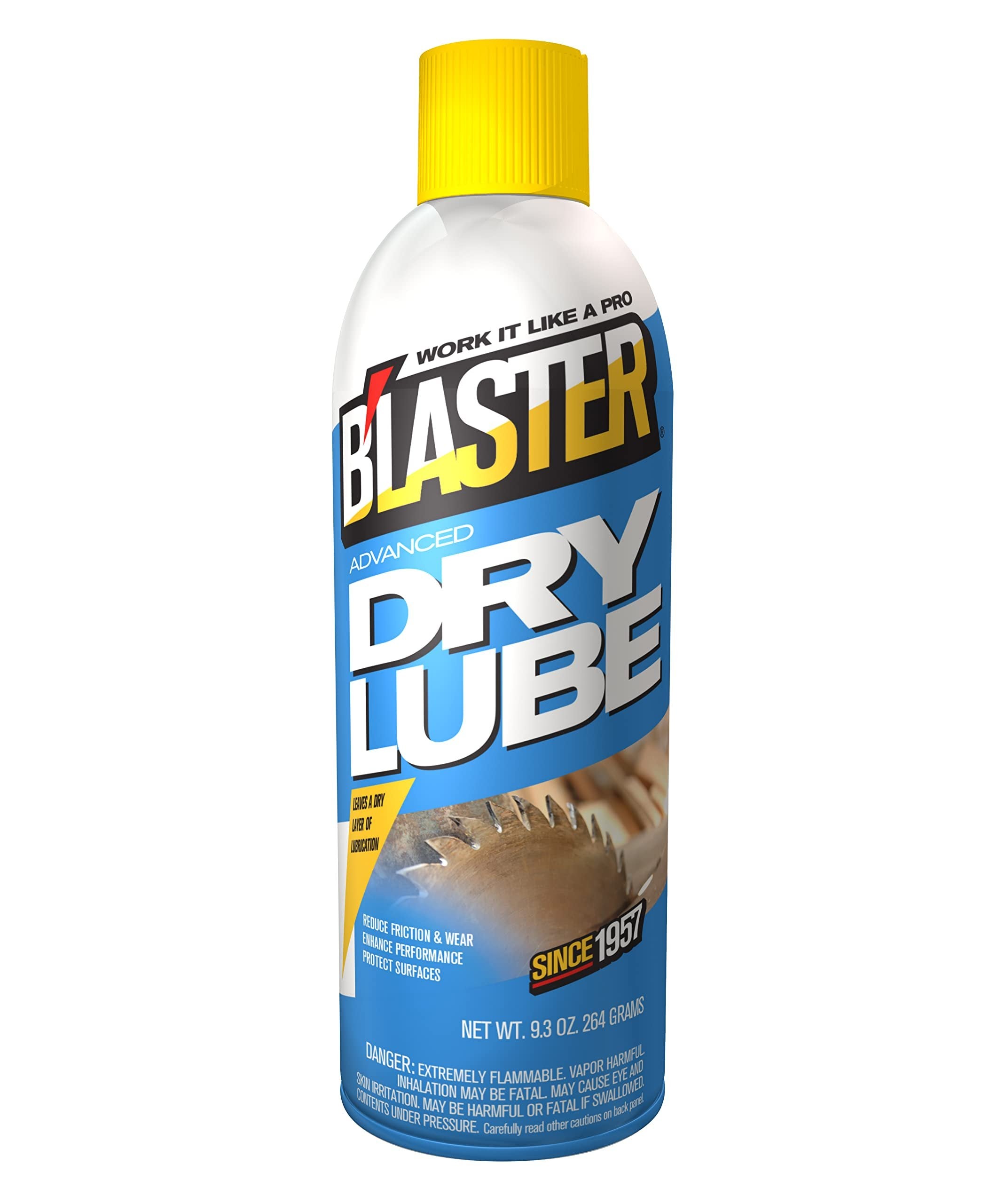 B'laster 16-TDL-12PK Advanced Dry Lube - 9.3oz Pack of 12