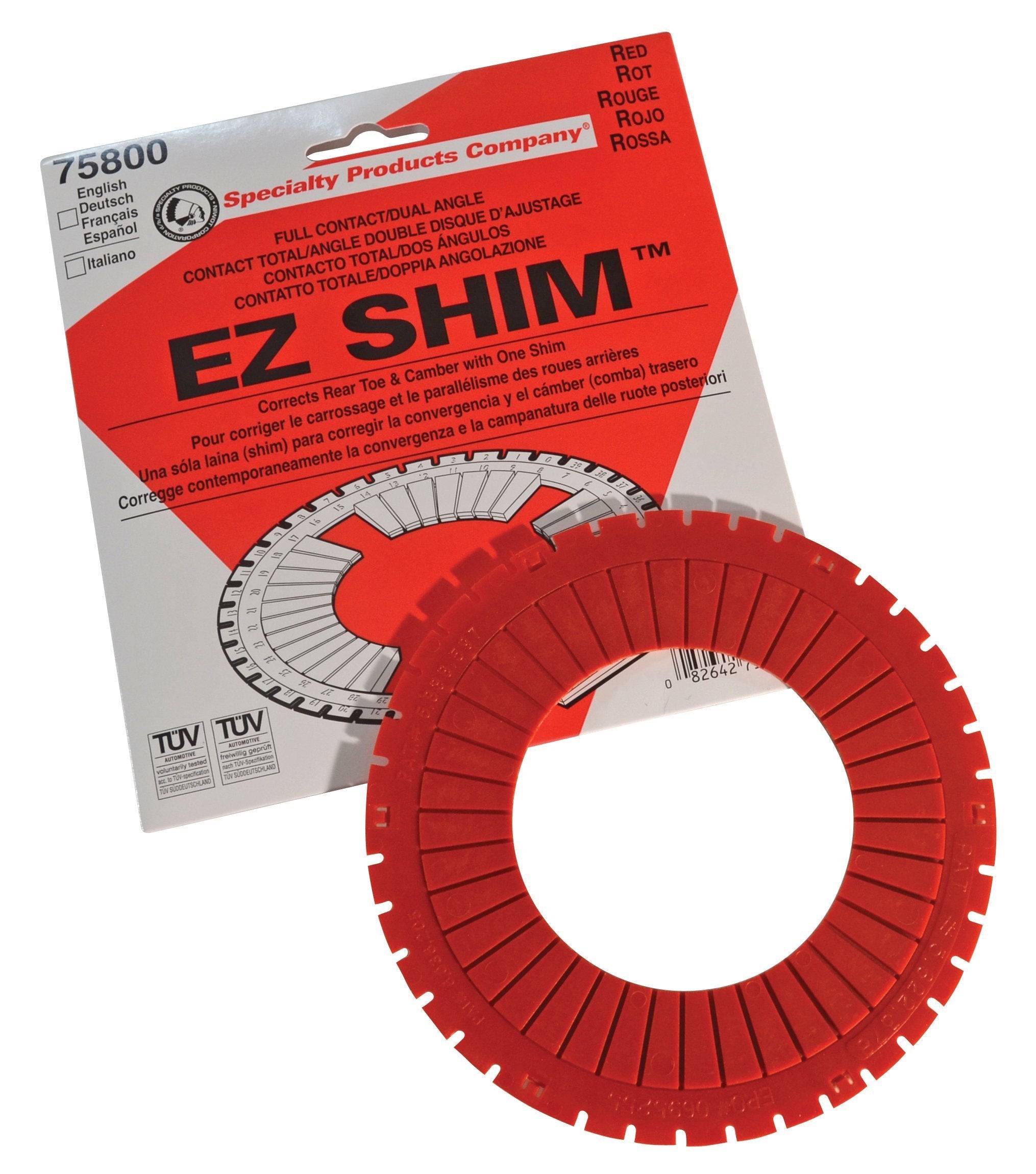 Specialty Products Company 75800 Alignment Camber/Toe Shim Rear