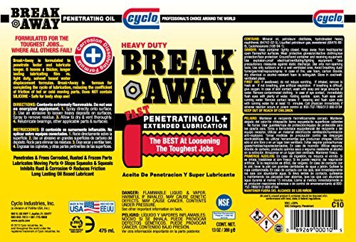 Cyclo Breakaway Fast Heavy Duty Penetrating Oil