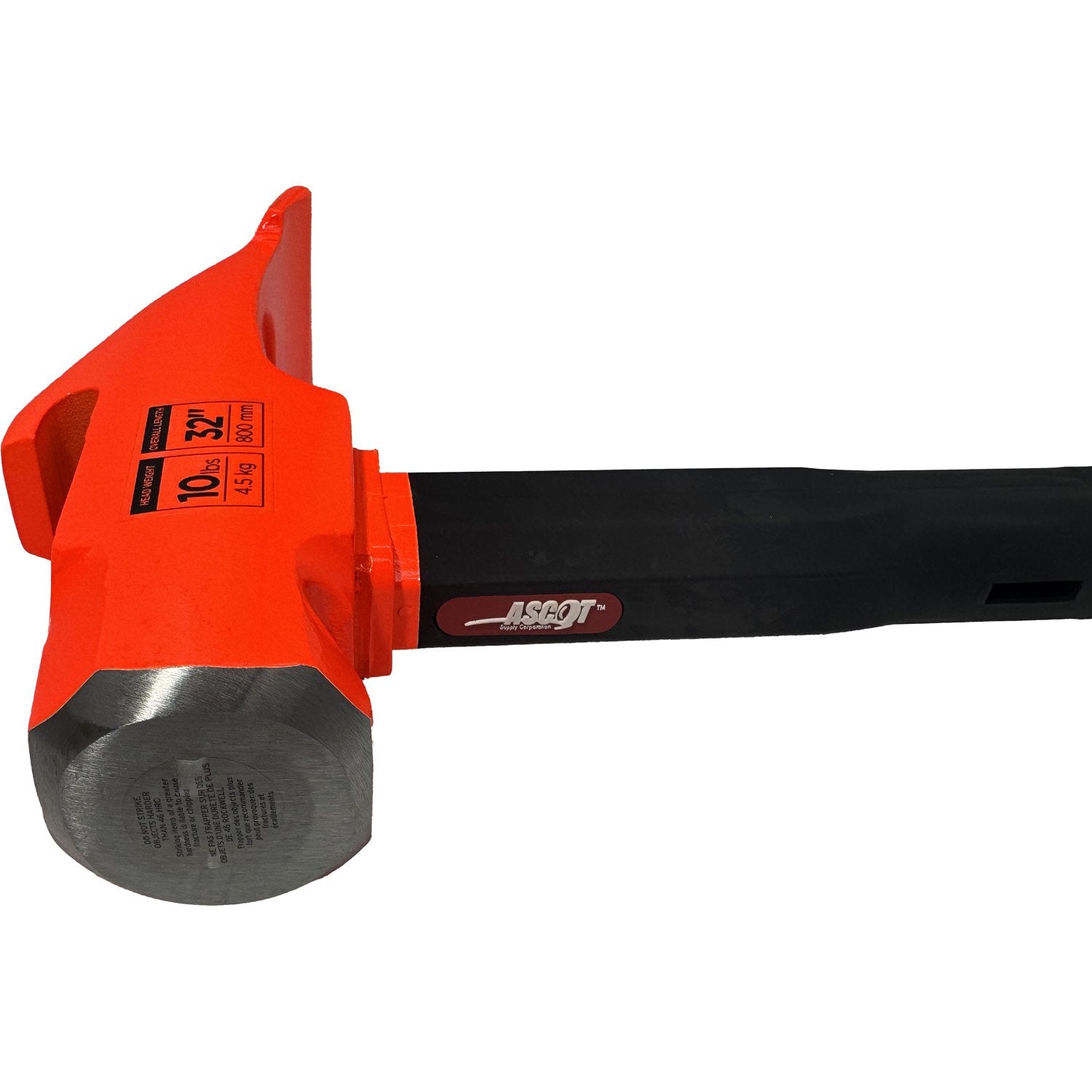 Ascot 32" 10lb Steel Duck Billed Tire Bead Breaking Hammer