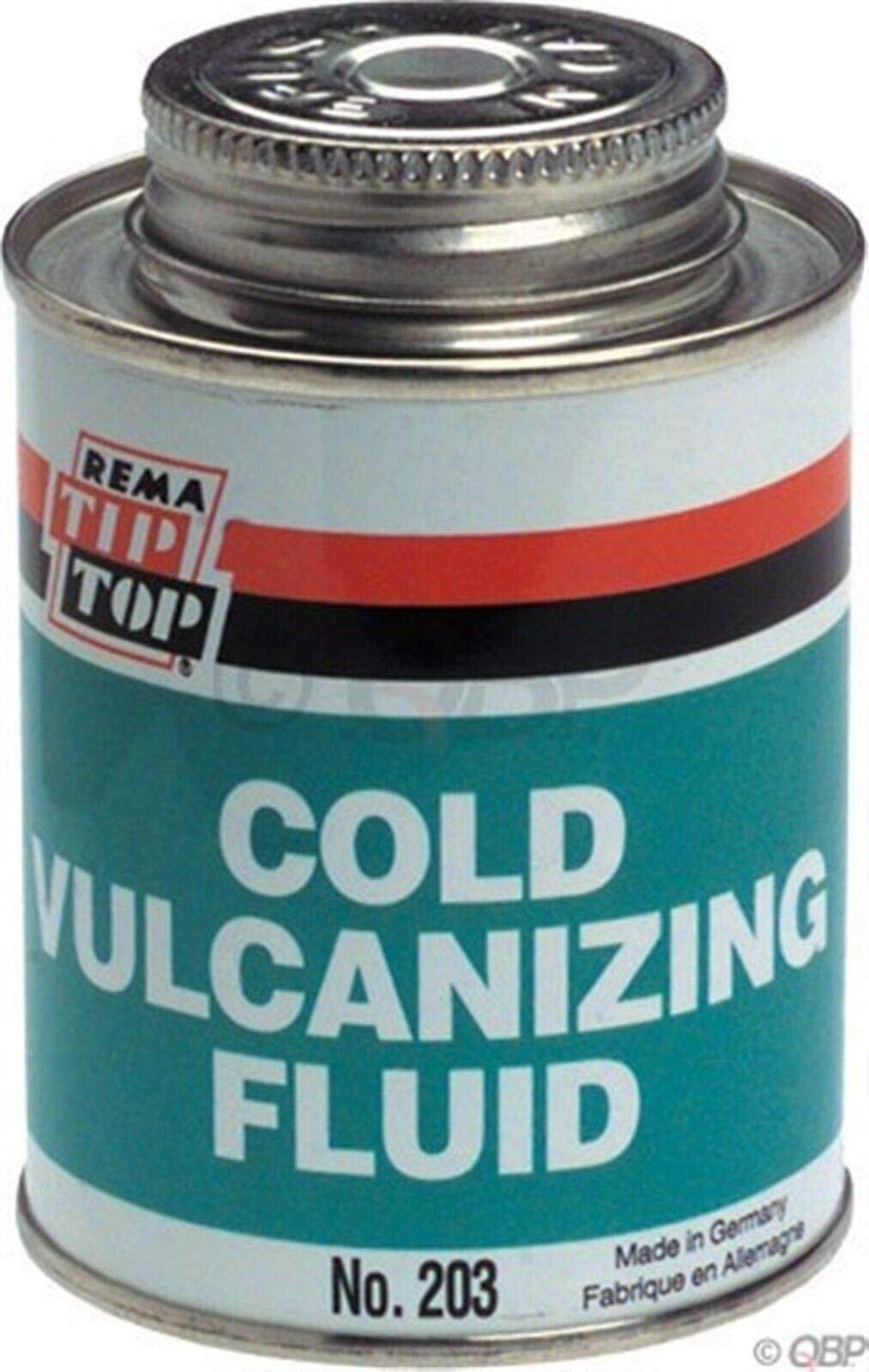 REMA TIP TOP 203-F Cold Vulcanizing Fluid in Brush Top Can 8oz