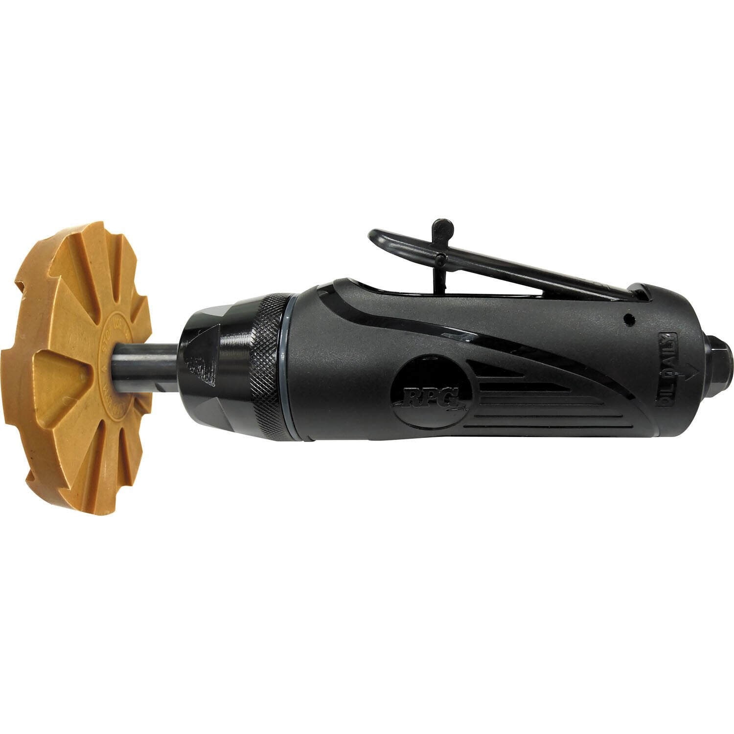 RPG 3252 Wheel Weight Adhesive and Pinstripe Removal Air Grinder with Eraser Pad