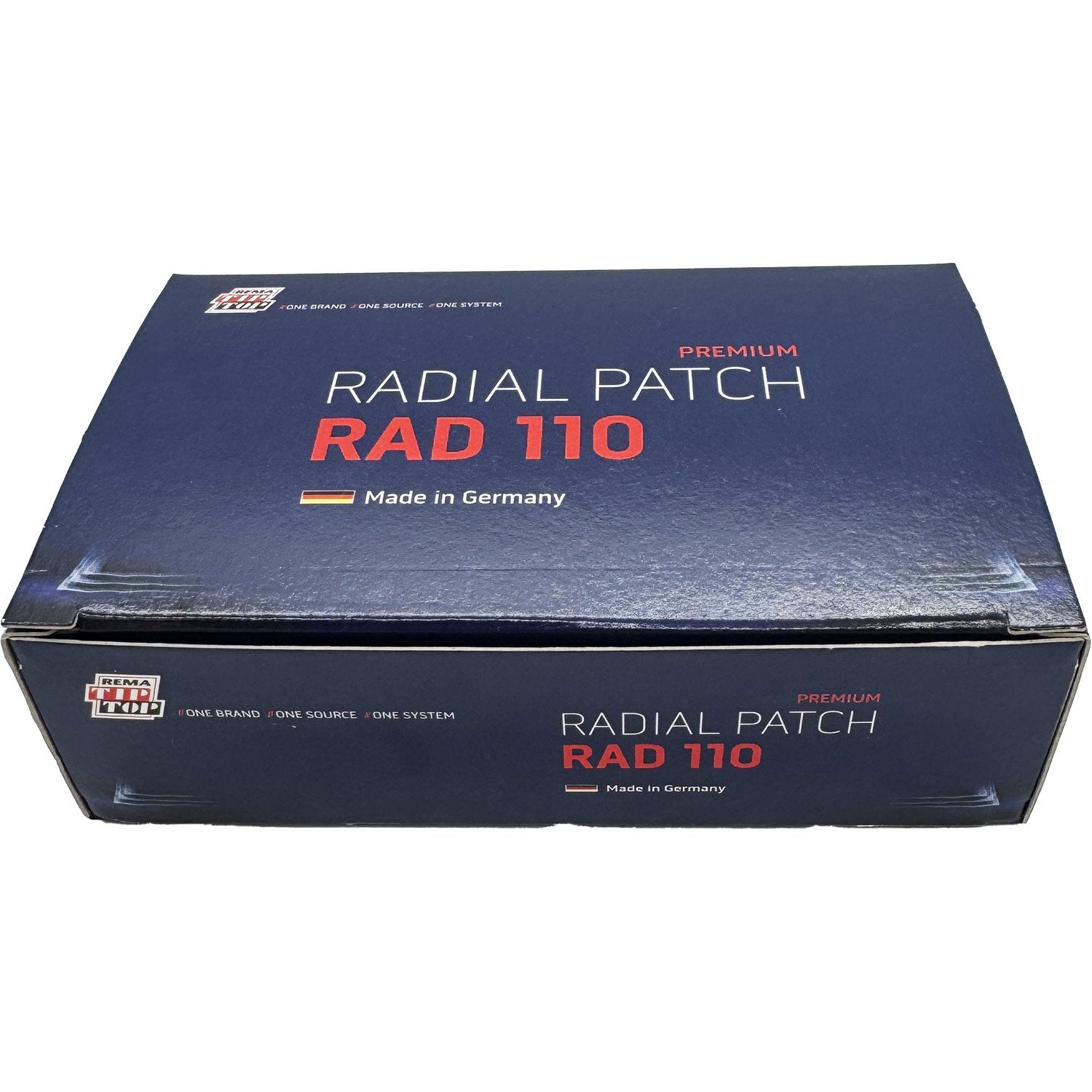 REMA TIP TOP RAD-110 Radial Tire Repair Patch 2" X 2-3/4" 1 Ply - Box of 20