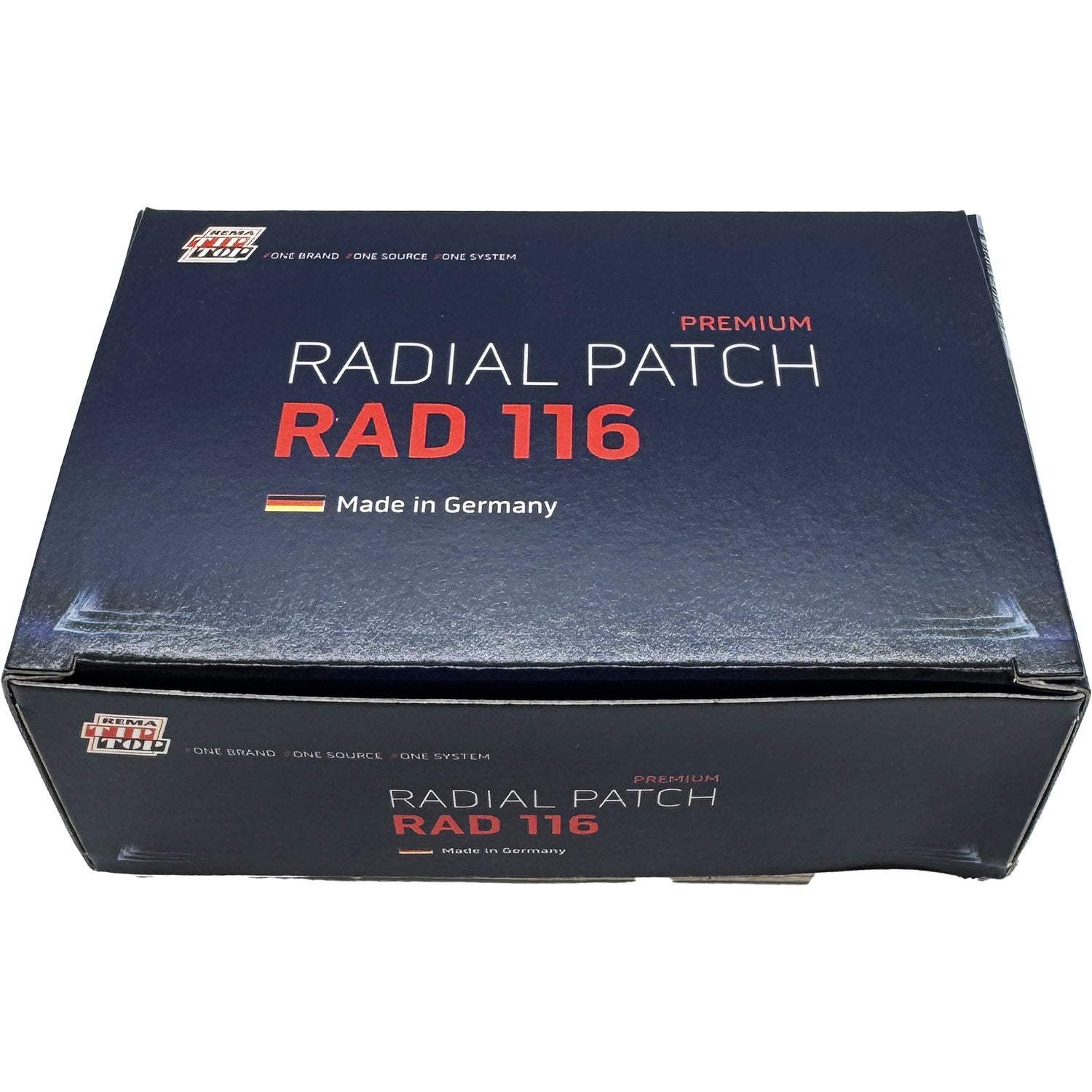 REMA TIP TOP RAD-116 Radial Tire Repair Patch 4-3/32" x 2-5/8" 1 Ply Box of 10