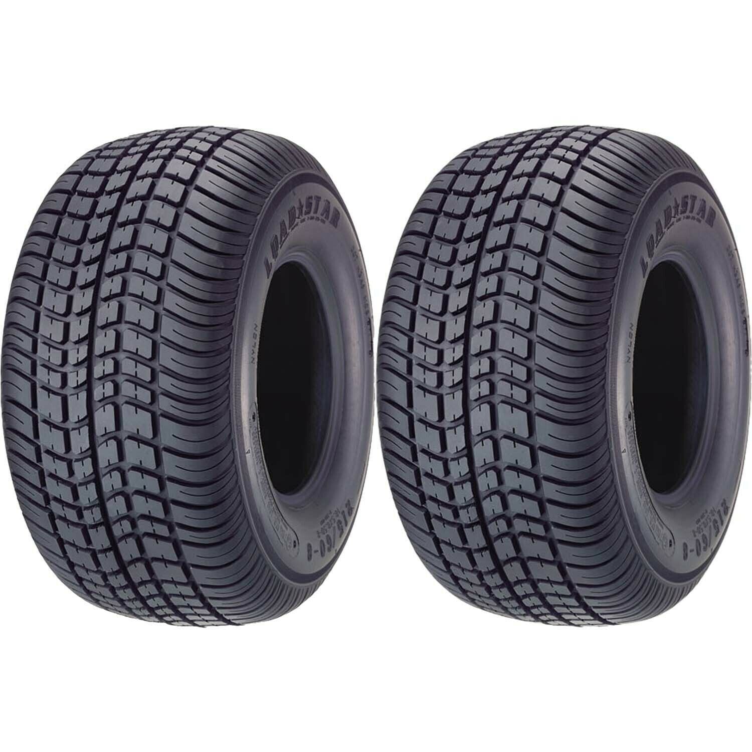 Kenda Loadstar K399 Trailer Tire LRC 6Ply 215/60-8 (18.5x8.5-8) Pack of 2