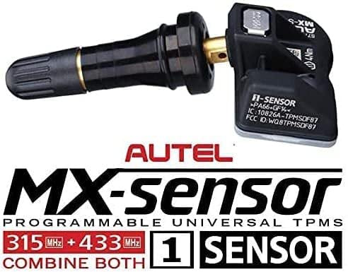 Sensor universal programable TPMS Autel MX-Sensor de 315 MHz y 433 MHz