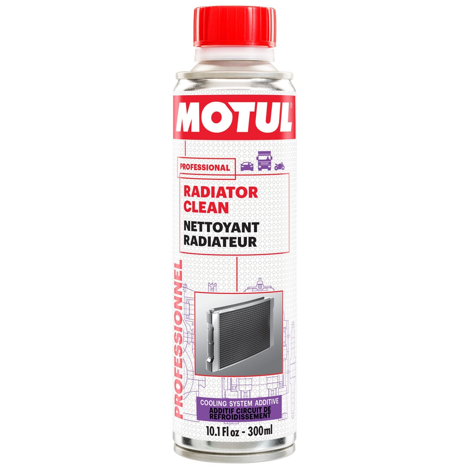 Motul Professional Radiator Clean Cooling System Additive - 300ml