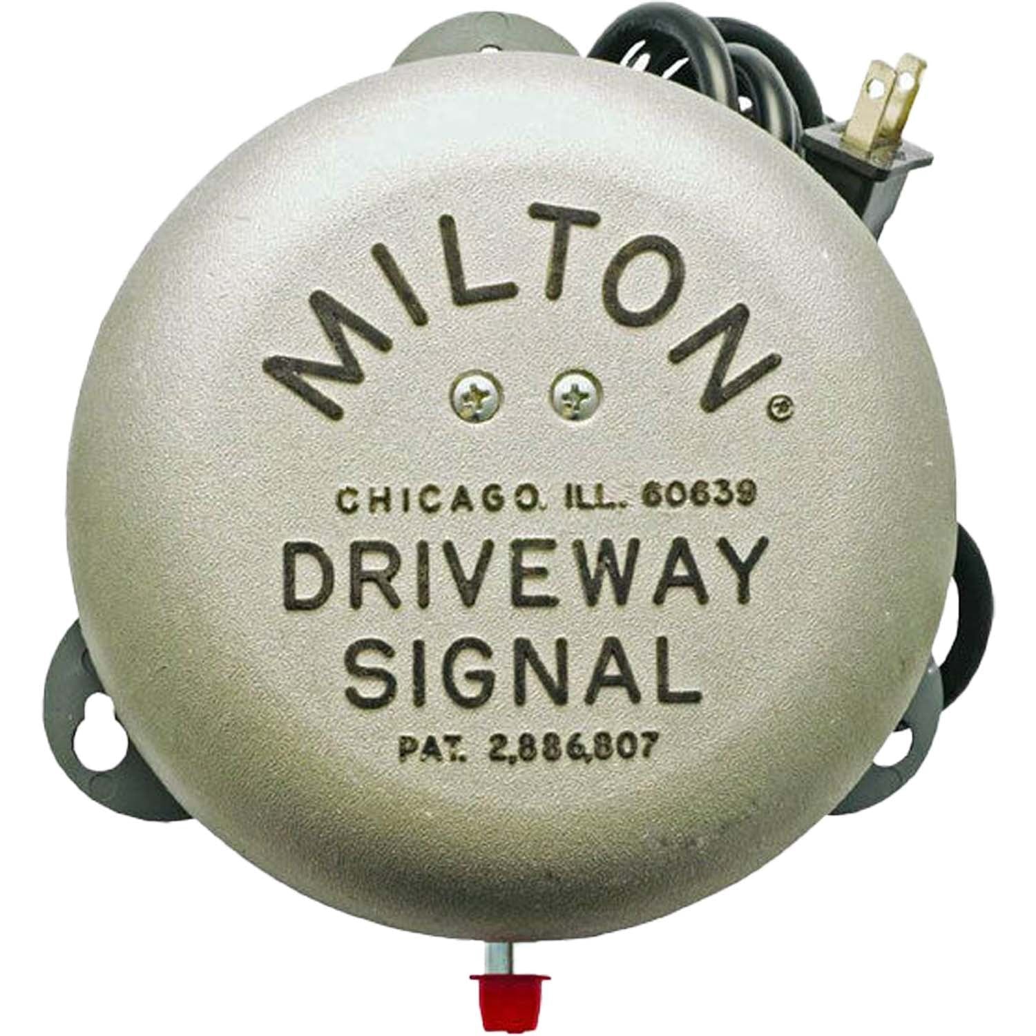 Milton 805 Service Station Driveway Signal Bell and 50' 3/8" Signal Bell Hose