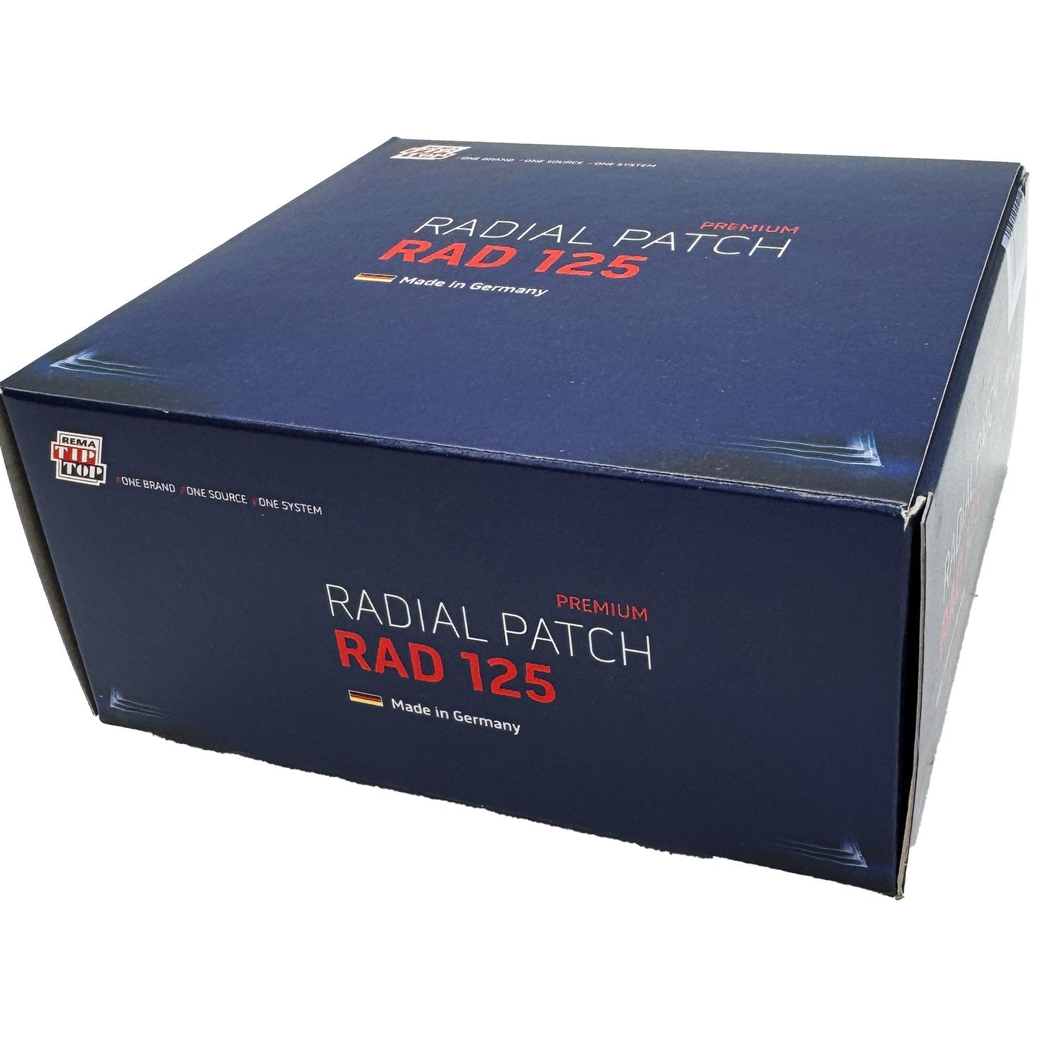 REMA TIP TOP RAD-125 Radial Tire Repair Patch 4-1/2" x 4-7/8" 3ply - Box of 10