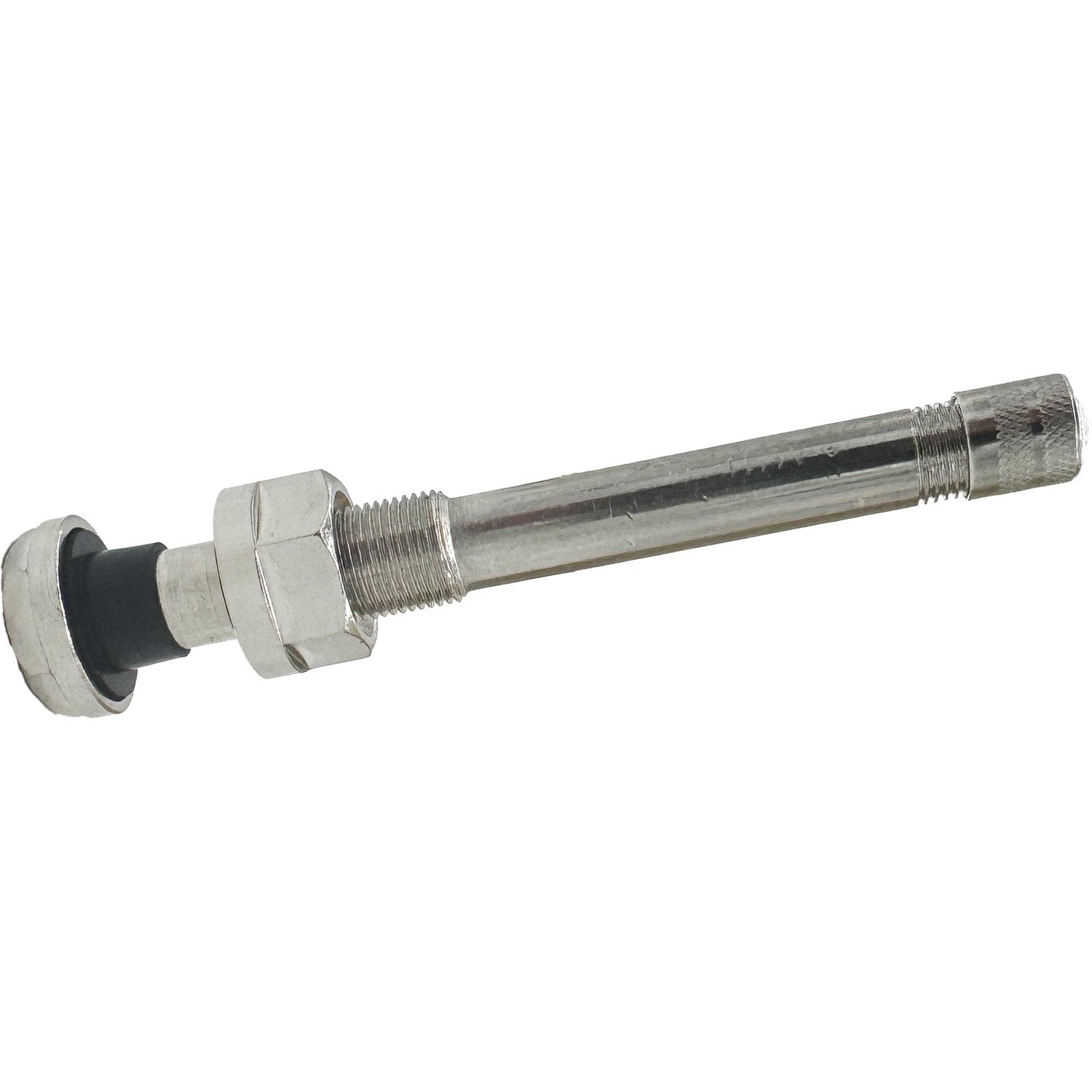 Haltec 84 MS-00 3.3" Straight Metric O-Ring Seal Commercial Tire Valve Stem (9.7mm Rim Hole)