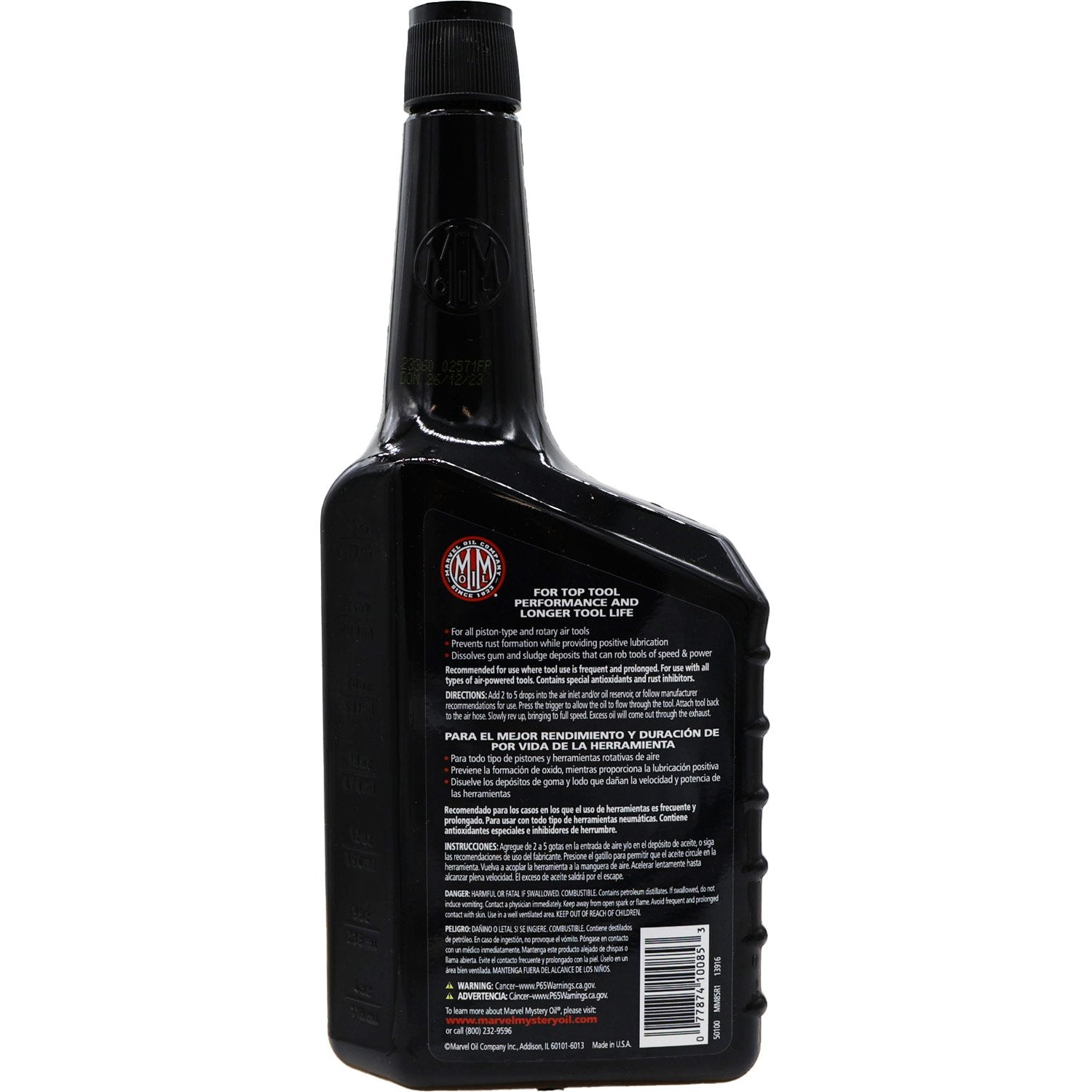 Marvel Air Tool Oil MM85R1 - 32oz